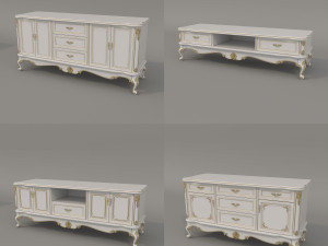 Classic Cabinet Collection 2 3D Model