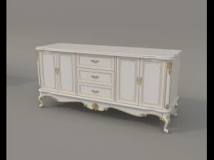 Classic Cabinet Collection 2 3D Model