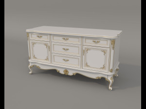 Classic Cabinet Collection 2 3D 모델