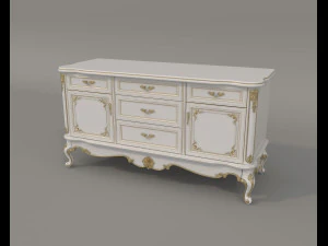 Classic Cabinet Collection 2 3D Model