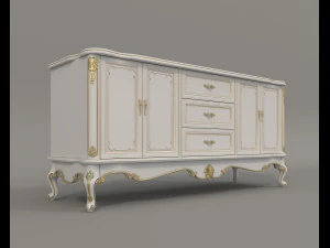 Classic Cabinet Collection 2 3D Model