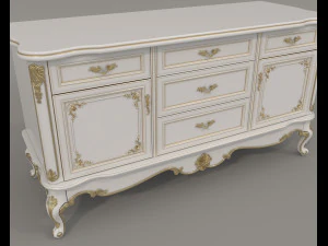 Classic Cabinet Collection 2 3D Model