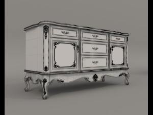 Classic Cabinet Collection 2 3D 모델