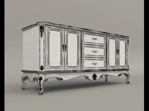 Classic Cabinet Collection 2 3D Model
