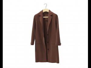 Clothing on Hanger 11 Model 3D