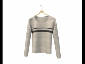 Clothing on Hanger 11 3D Model