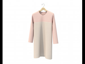 Clothing on Hanger 11 Model 3D