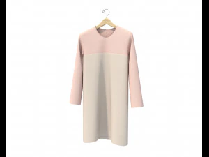 Clothing on Hanger 11 3D Model