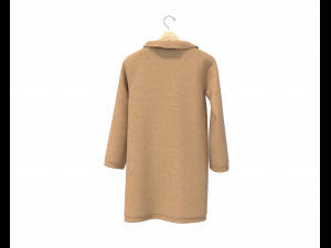 Clothing on Hanger 11 Model 3D