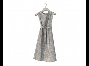 Clothing on Hanger 11 Model 3D