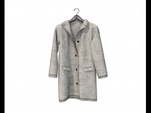 Clothing on Hanger 11 3D Model