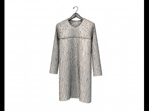 Clothing on Hanger 11 Model 3D