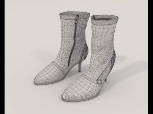 Women Shoes Collection 10 3D Model