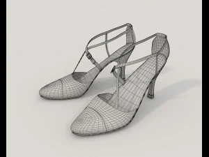 Women Shoes Collection 10 3D Model