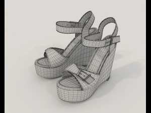Women Shoes Collection 10 3D Model