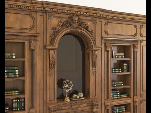 Classic Interior Wall Decoration 11 Modèle 3D
