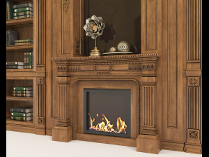 Classic Interior Wall Decoration 11 Modèle 3D