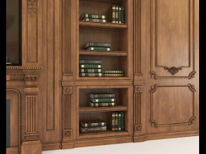 Classic Interior Wall Decoration 11 3D Model