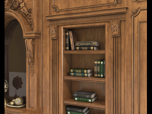 Classic Interior Wall Decoration 11 Modèle 3D