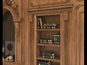 Classic Interior Wall Decoration 11 3D Model