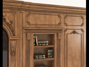 Classic Interior Wall Decoration 11 Modèle 3D