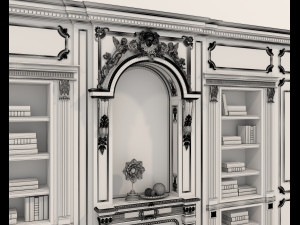Classic Interior Wall Decoration 11 Modèle 3D