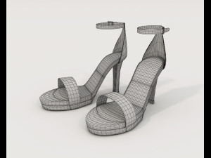 Women Shoes Collection 11 3D Model
