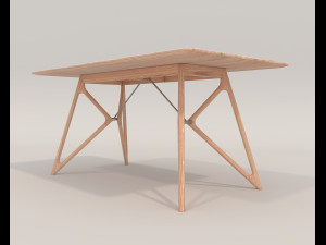 Dining Table and Chairs 3 3D Model