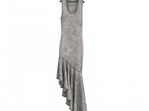 Clothing on Hanger 12 3D Model