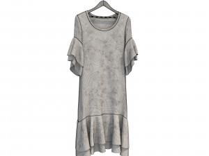 Clothing on Hanger 12 Modèle 3D