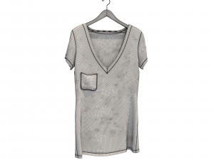 Clothing on Hanger 12 Modèle 3D