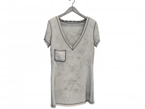Clothing on Hanger 12 3D Model