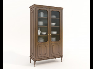 European Style Cabinets Collection 3D Модель
