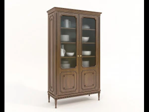 European Style Cabinets Collection 3D Model