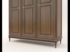 European Style Cabinets Collection 3D Модель