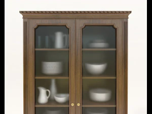 European Style Cabinets Collection 3D Model