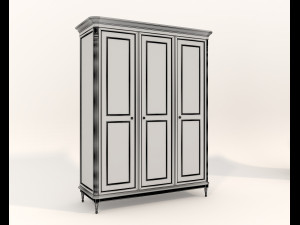 European Style Cabinets Collection 3D Модель