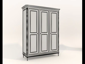 European Style Cabinets Collection 3D Model