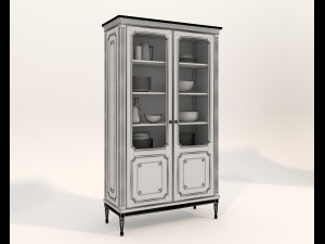 European Style Cabinets Collection 3D Модель