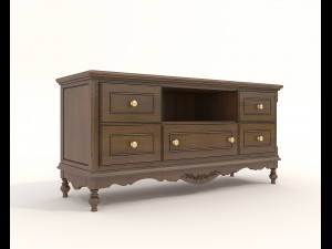 European Style Cabinets Collection 2 3D Модель