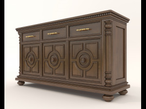 European Style Cabinets Collection 3 3Dモデル