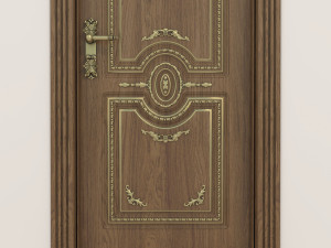 Classic Door Collection 3 3D-Modell