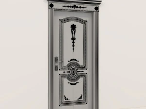 Classic Door Collection 3 3D Model