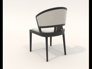 Dining Table and Chairs 5 3D Model