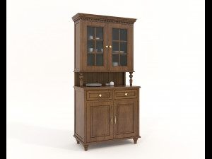 European Style Cabinets Collection 4 3D Model
