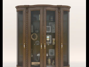 Colecci&oacute;n de gabinetes de estilo europeo 4 Modelo 3D