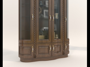 European Style Cabinets Collection 4 3D Model