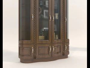 Colecci&oacute;n de gabinetes de estilo europeo 4 Modelo 3D