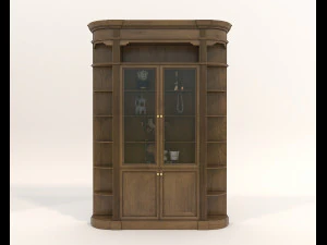 Colecci&oacute;n de gabinetes de estilo europeo 4 Modelo 3D