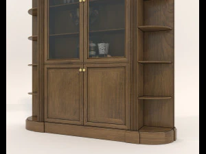 Colecci&oacute;n de gabinetes de estilo europeo 4 Modelo 3D